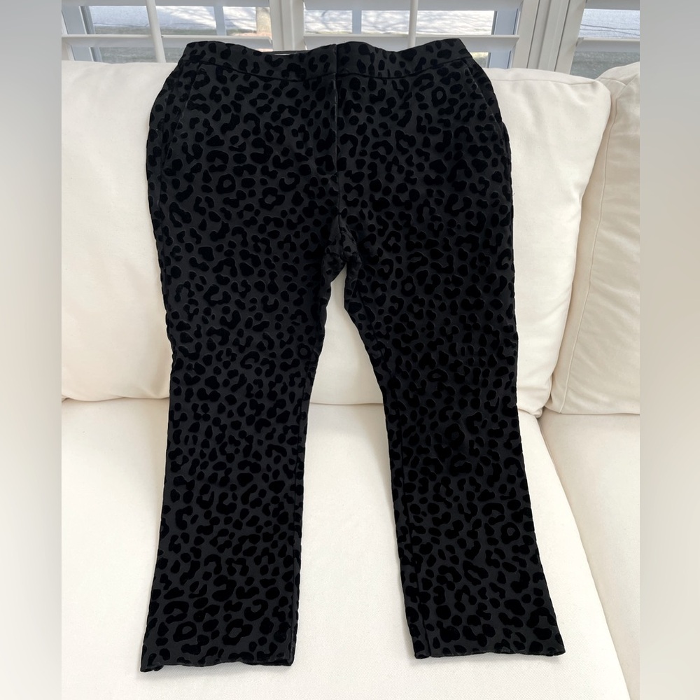 Ann Taylor - animal print dress pants (6) - Picture 3 of 6